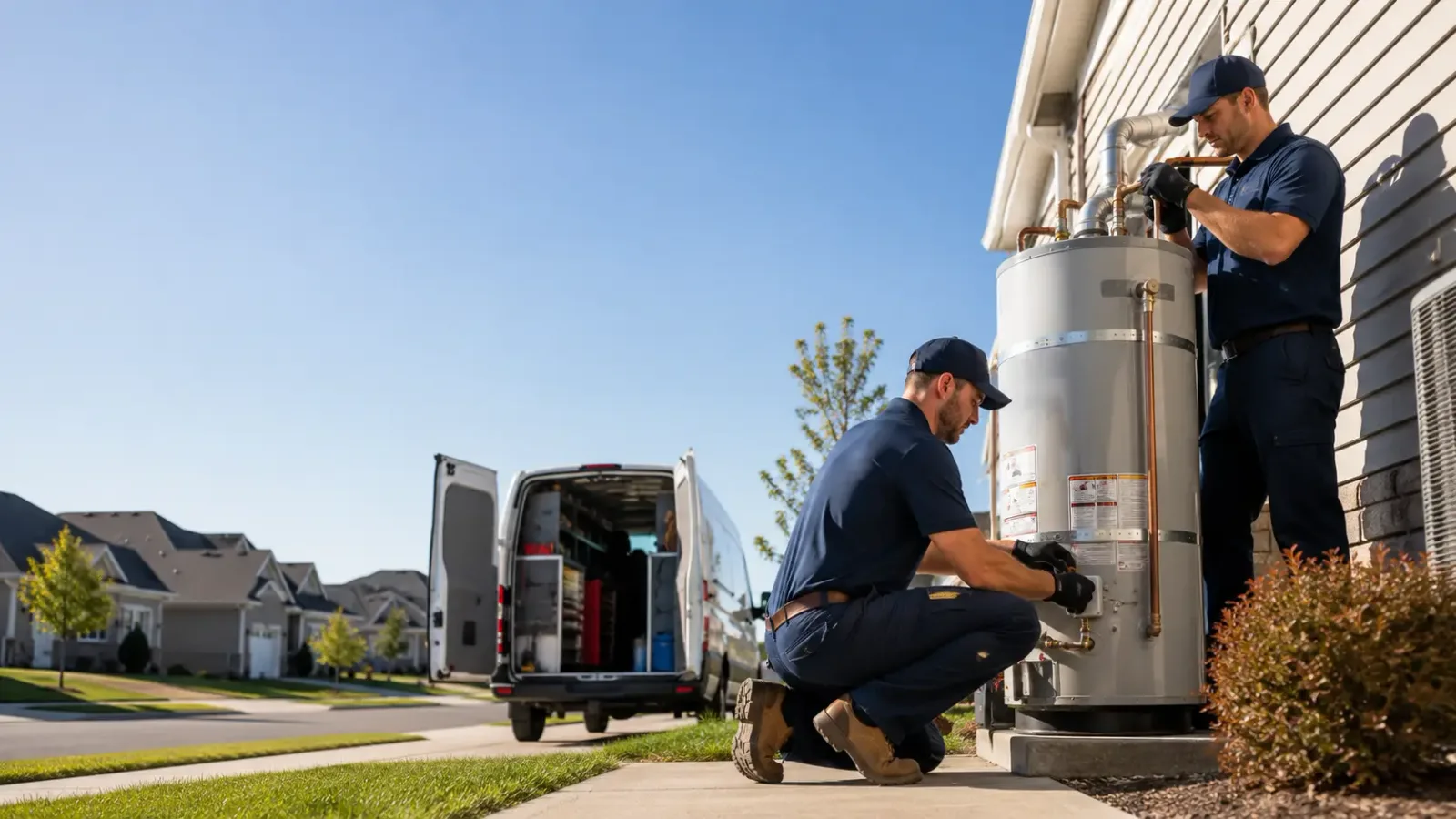 Water Heater Installation in Caspian, MI